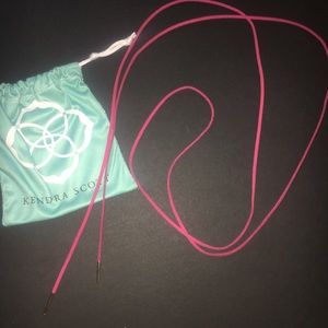 Hot Pink Leather Wrap